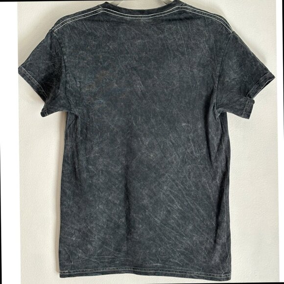 Nirvana Smiley Mineral Wash Grunge Band Tee - Picture 3 of 3